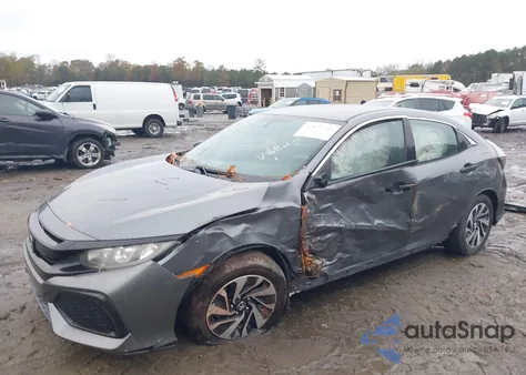 2017 Honda Civic Lx из США, поврежденный, VIN SHHFK7H25HU206820